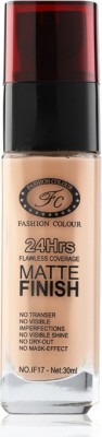 FASHION COLOUR 24HRS MATTE FINISH FOUNDATION IF17 SHADE 02 Foundation(Soft Tan, 30 ml)