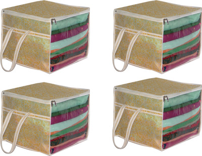 Ankit International AI_Yellow Box_04 Saree Cover AI_Yellow Box_04(Yellow)