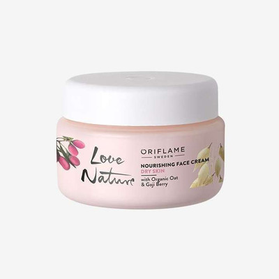 Oriflame Sweden Love Nature Nourishing Face Cream with Organic Oat & Goji Berry(50 ml)