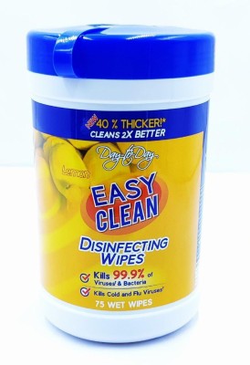 DAYTODAY Disinfectant Wipes for use in gym, toilet, metals etc Wipes(White)
