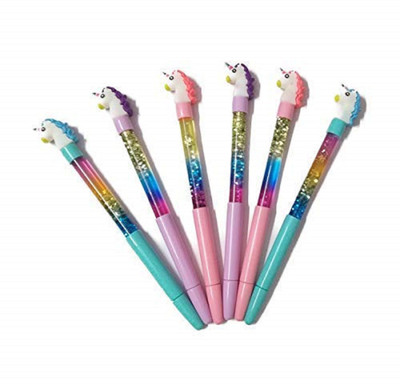 sherra magic gel pen Gel Pen(Pack of 6, Ink Color - Blue)