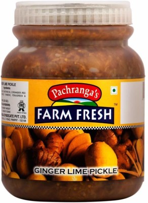 Pachranga's Farm Fresh Fresh Ginger Lime Pickle-1 kg Ginger Pickle(1 kg)