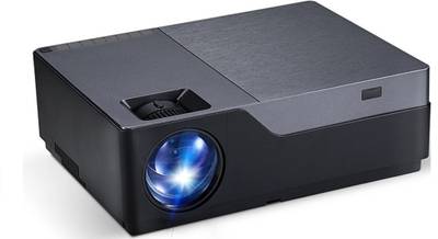 VIVICINE M18 Full HD LED Projector 1080P FULL HD Home Theater Video Projector 5500 Lumes High Brightness 5500 lm LED Corded Portable Projector  (Black)