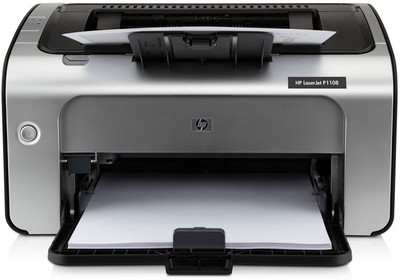 HP LaserJet Pro P1108 Single Function Monochrome Laser Printer (Black Page Cost: 3.28 Rs.)