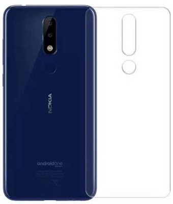 ISHANGEL Back Screen Guard for NOKIA 5.1 PLUS, Gorilla Hammer Proof, flexible fiber unbreakable Screen Protector, [Not a Tempered Glass](Pack of 1)
