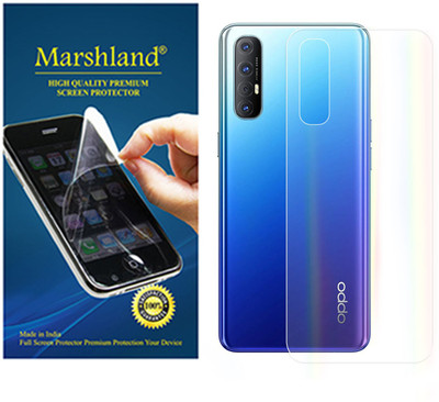 MARSHLAND Back Screen Guard for Oppo Reno 3 Pro Rainbow effect(Pack of 1)