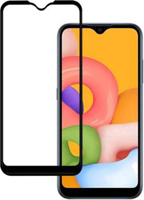 DMJHP Edge To Edge Tempered Glass for Samsung Galaxy M01(Pack of 1)