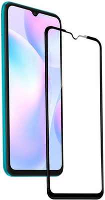 BeeVault Edge To Edge Tempered Glass for Redmi 9i(Pack of 1)