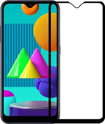 DMJHP Edge To Edge Tempered Glass for Samsung Galaxy M01s(Pack of 1)
