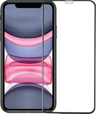 kentop Edge To Edge Tempered Glass for Apple iPhone XR(Pack of 1)