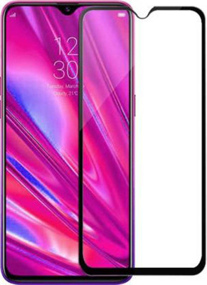 DMJHP Edge To Edge Tempered Glass for Oppo F15(Pack of 1)