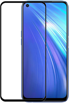 NaturalBuy Edge To Edge Tempered Glass for Realme 7 (11D Tempered Glass )(Pack of 2)