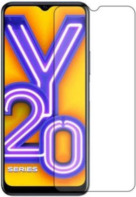 LIKEDESIGN Tempered Glass Guard for VIVO Y20(Pack of 1)