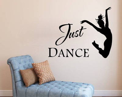 amazinghubsolution 75 cm ajustdance Self Adhesive Sticker(Pack of 1)