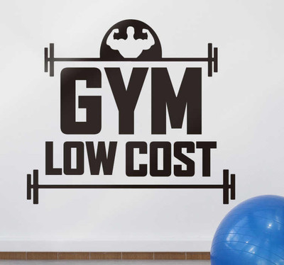 amazinghub 60 cm a...gymlowcost.. Self Adhesive Sticker(Pack of 1)