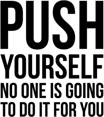 amazinghub 60 cm a...yourselfpush Self Adhesive Sticker(Pack of 1)