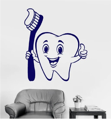 amazinghub 60 cm a...dentlclinic11 Self Adhesive Sticker(Pack of 1)