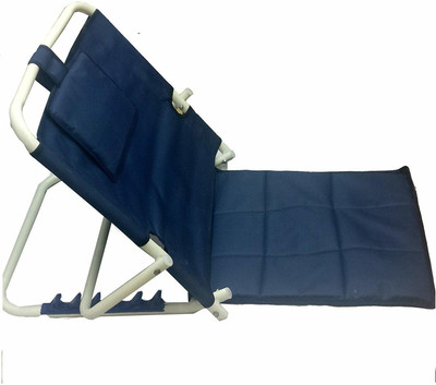 Albio Hospital/ Floor Back Rest For Use On Bed - Powder Coated Back / Lumbar Support(Blue)