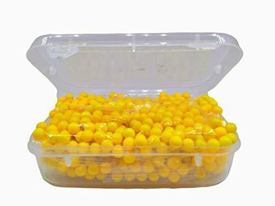 kd and sons 500 pcs 6 mm Plastic bb Bullets for Toy Gun & air Gun with Container || Yellow Colour Darts & Plastic Bullets(Yellow)
