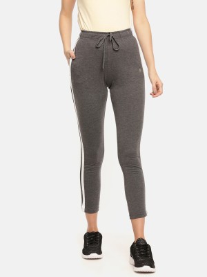 Dollar Missy Solid Women Grey Track Pants