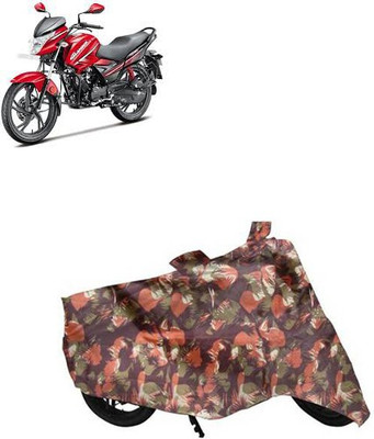 QualityBeast Two Wheeler Cover for Hero(Glamour i3s, Multicolor)