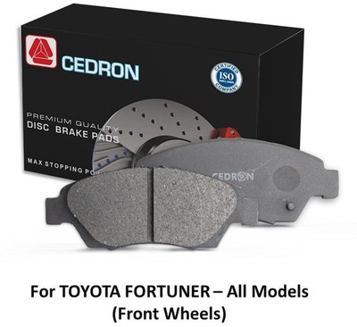 Cedron CD-90 Front Brake pads for Toyota Fortuner (All Models) Vehicle Disc Pad(Pack of 4)