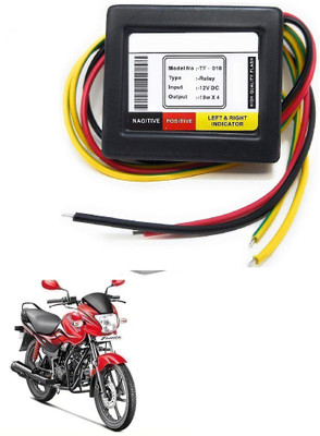 Kraftzilla Front, Rear, Side LED Indicator Light for Hero Passion(Multicolor)