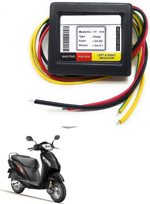 Kraftzilla Front, Rear, Side LED Indicator Light for Honda Activa i(Multicolor)