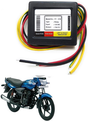 Kraftzilla Front, Rear, Side LED Indicator Light for Bajaj Platina 100 DTS-i(Multicolor)
