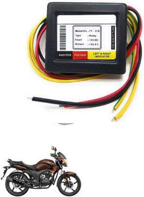Kraftzilla Front, Rear, Side LED Indicator Light for Hero Hunk(Multicolor)