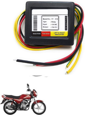Kraftzilla Front, Rear, Side LED Indicator Light for Bajaj CT 100(Multicolor)