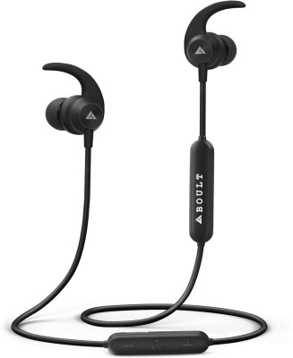 Boult Audio ProBass Space Bluetooth Headset  (Black, Grey, In the Ear)