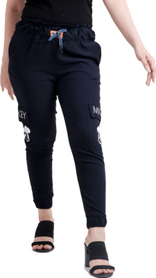 NEYSA Regular Fit Women Dark Blue Trousers
