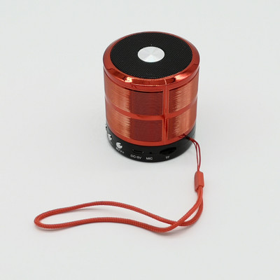 Wifton Bluetooth Speaker WS-887 Mini Portable Outdoor Rechargeable Speaker-SpK-207 10 W Bluetooth Speaker(Classic Red, Stereo Channel)