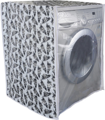 Classic Front Loading Washing Machine  Cover(Width: 60 cm, White & Black)