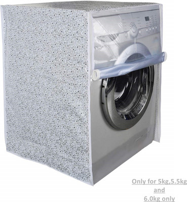 Elito Front Loading Washing Machine  Cover(Width: 63 cm, SMALL WHITE)