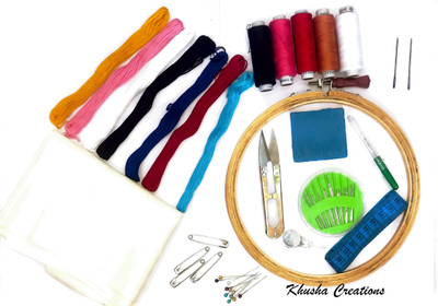 KHUSHA CREATIONS Embroidery Kit For Beginners and Professionals / DIY Kit