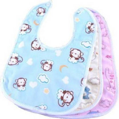chota janab BIB BUTTON MULTI COLOUR PACK OF 3(Multicolor)