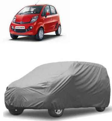 QualityBeast Car Cover For Tata Nano Genx (Without Mirror Pockets)(Grey)
