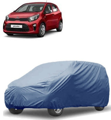 MotohunK Car Cover For Kia Picanto (Without Mirror Pockets)(Blue)