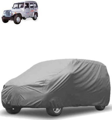 QualityBeast Car Cover For Mahindra Marshal (Without Mirror Pockets)(Grey)