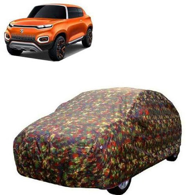 MotohunK Car Cover For Maruti Suzuki Future-S (Without Mirror Pockets)(Silver)