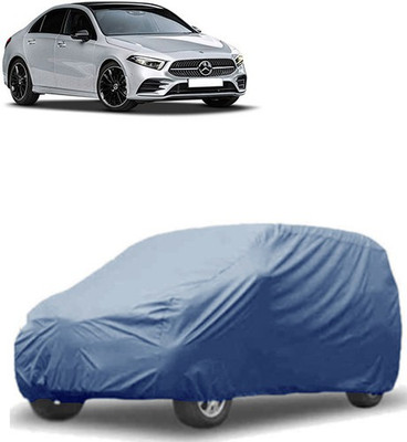 QualityBeast Car Cover For Universal For Car (Without Mirror Pockets)(Blue)