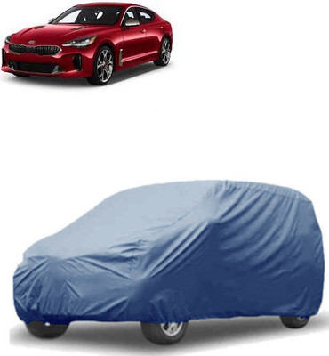 QualityBeast Car Cover For Kia Stinger GT (Without Mirror Pockets)(Blue)