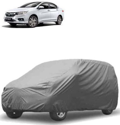 MotohunK Car Cover For Honda City ZX (Without Mirror Pockets)(Grey)