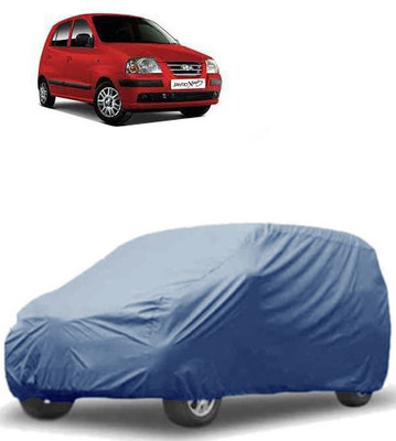 MotohunK Car Cover For Hyundai Santro Xing (Without Mirror Pockets)(Blue)