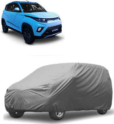 MotohunK Car Cover For Mahindra eKUV100 (Without Mirror Pockets)(Grey)