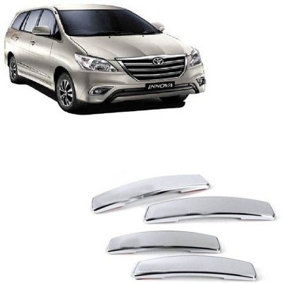 Etradezone Plastic Car Door Guard(Silver, Pack of 4, Toyota, Qualis)