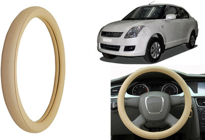 Auto Kite Steering Cover For Maruti Swift Dzire(Beige, Leatherite)
