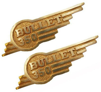 Golden Fox Emblem for Bike(Gold)